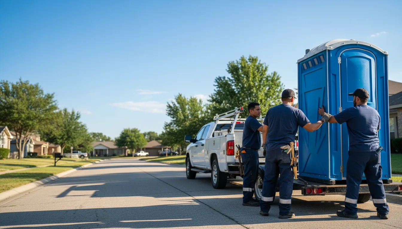 Portable Toilet Rental in Bucks, AL near me